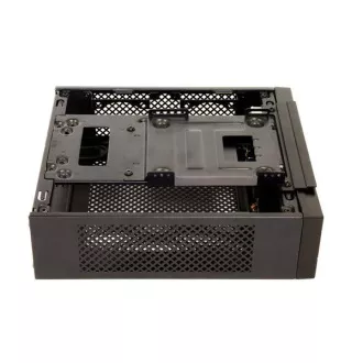 CHIEFTEC skříň Compact Series/mini ITX, IX-03B, Black, Alu, 85W zdroj CDP-085ITX
