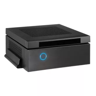 CHIEFTEC skříň Compact Series/mini ITX, IX-03B, Black, Alu, 85W zdroj CDP-085ITX