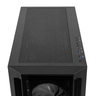 CHIEFTEC skříň APEX, E-ATX, 1x USB-C 3.2, 2x USB 3.0, 4x 120mm ARGB Fan, ARGB Hub, černá