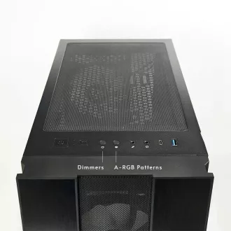 CHIEFTEC skříň HUNTER 2, ATX, 1x USB-C, 1x USB 3.1, 4x 120mm ARGB Fan, ARGB Hub, černá CHIEFTEC skříň HUNTER 2, ATX, 1x USB-C, 1x USB 3.1, 4x 120mm ARGB Fan, ARGB Hub, černá