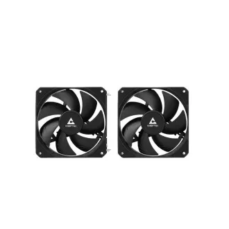 CHIEFTEC vodní chlazení CPU Iceberg 240 Dark, 2x120mm, ARGB vodní blok, LGA1851, AM5, černá