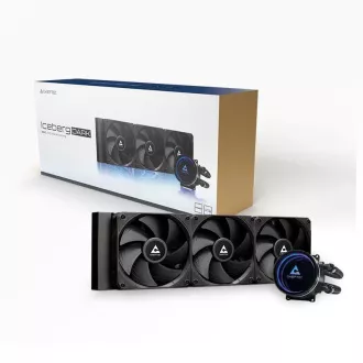 CHIEFTEC vodní chlazení CPU Iceberg 360 Dark, 3x120mm, ARGB vodní blok, LGA1851, AM5, černá