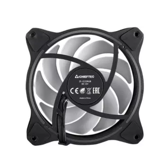 CHIEFTEC ventilátor ZF-1225RGB, 120mm, PWM, ARGB, černá