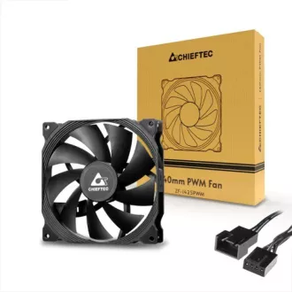 CHIEFTEC ventilátor ZF-1425PWM, 140mm, PWM, černá CHIEFTEC ventilátor ZF-1425PWM, 140mm, PWM, černá