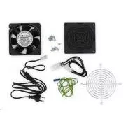 TRITON Ventilátor + sada pro montáž do rozvaděče RUA nebo RBA, 230V, 50Hz, 0, 09 A, 15W, 160m3/h