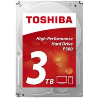 TOSHIBA HDD P300 Desktop PC (CMR) 3TB, SATA III, 7200 rpm, 64MB cache, 3, 5", BULK TOSHIBA HDD P300 Desktop PC (CMR) 3TB, SATA III, 7200 rpm, 64MB cache, 3, 5", BULK