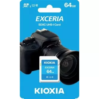 KIOXIA Exceria SD card 64GB N203, UHS-I U1 Class 10