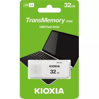 KIOXIA Hayabusa Flash drive 32GB U202, bílá KIOXIA Hayabusa Flash drive 32GB U202, bílá
