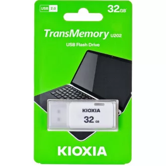 KIOXIA Hayabusa Flash drive 32GB U202, bílá KIOXIA Hayabusa Flash drive 32GB U202, bílá