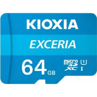 KIOXIA Exceria microSDXC card 64GB M203, UHS-I U1 Class 10