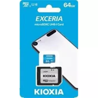 KIOXIA Exceria microSDXC card 64GB M203, UHS-I U1 Class 10