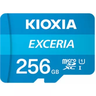 KIOXIA Exceria microSD card 256GB M203, UHS-I U1 Class 10