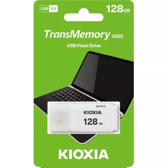 KIOXIA Hayabusa Flash drive 128GB U202, bílá