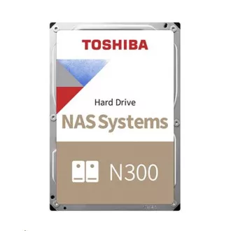 TOSHIBA HDD N300 NAS 8TB, SATA III, 7200 rpm, 256MB cache, 3, 5", BULK