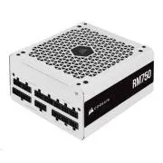 CORSAIR zdroj, RM750-80 PLUS Gold (ATX, 750W, Modular), bílá