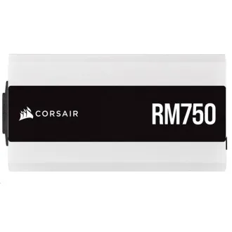 CORSAIR zdroj, RM750-80 PLUS Gold (ATX, 750W, Modular), bílá