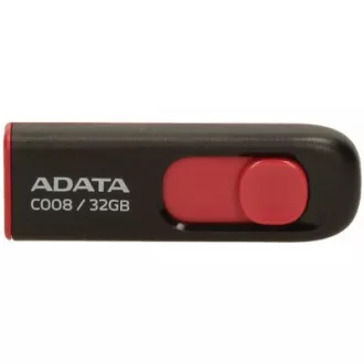 ADATA Flash Disk 32GB C008, USB 2.0 Classic, černá