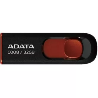 ADATA Flash Disk 32GB C008, USB 2.0 Classic, černá