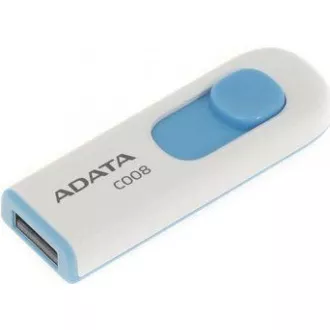 ADATA Flash Disk 16GB C008, USB 2.0 Classic, bílá