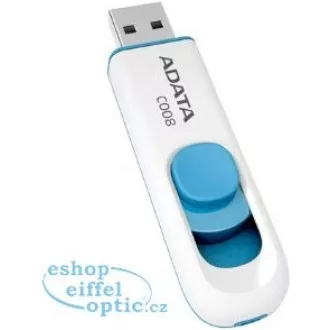 ADATA Flash Disk 16GB C008, USB 2.0 Classic, bílá