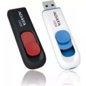 ADATA Flash Disk 32GB C008, USB 2.0 Classic, bílá