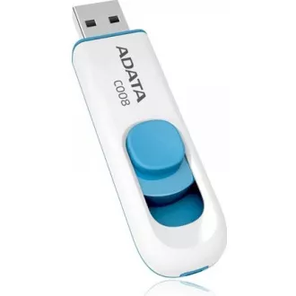 ADATA Flash Disk 32GB C008, USB 2.0 Classic, bílá