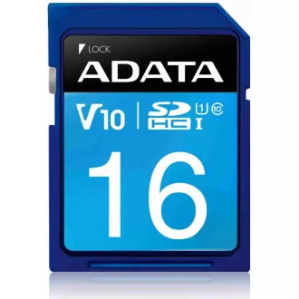 ADATA SDHC karta 16GB Premier UHS-I Class 10 ADATA SDHC karta 16GB Premier UHS-I Class 10