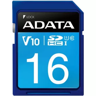 ADATA SDHC karta 16GB Premier UHS-I Class 10 ADATA SDHC karta 16GB Premier UHS-I Class 10