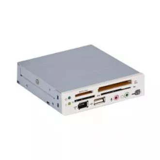 EUROCASE Card reader 33in1-3, 5" White