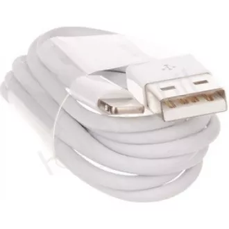 APPLE USB kabel s lightning konetorem - bílý (bulk balení) 1m