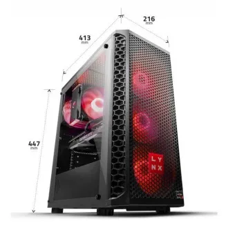 LYNX Challenger Ryzen 5 5600X 32GB 1T SSD NVMe RTX 5070 12G W11 Home LYNX Challenger Ryzen 5 5600X 32GB 1T SSD NVMe RTX 5070 12G W11 Home