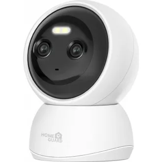 iGET HOMEGUARD HGWIP222 - Dual lens IP kamera, 2K rozlišení, 2x optika, se zvukem a nočním viděním