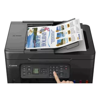 Canon PIXMA Tiskárna černá G4470 (doplnitelné zásobníky inkoustu) - MF (tisk, kopírka, sken, fax), USB, Wi-Fi - A4 11/min.