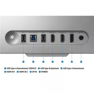 SAMSUNG MT LED LCD 27" Odyssey 3D (G90XF) - 3840x2160, 350Hz, IPS, HDR10+ Gaming, Konverze 2D->3D non-DRM video, 2xkamer