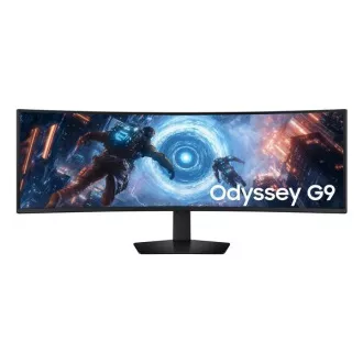 SAMSUNG MT LED LCD 49" Samsung Odyssey G9 (G91F) - 5120x1440, Prohnutý 1000R, VA, 144Hz, HDR10+ Gaming SAMSUNG MT LED LCD 49" Samsung Odyssey G9 (G91F) - 5120x1440, Prohnutý 1000R, VA, 144Hz, HDR10+ Gaming