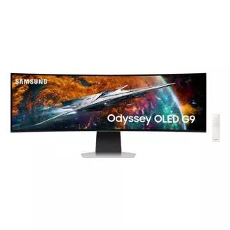 SAMSUNG MT LED LCD 49" Odyssey OLED G9(G95SC)Smart LS49CG950SUXDU-prohnutý, OLED, 5120x1440 Double QHD, 0, 03ms, 240Hz, HDM, DP