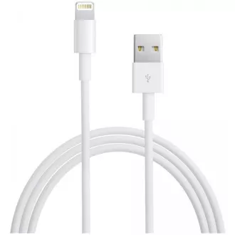 APPLE USB kabel s lightning konetorem - bílý (bulk balení) 2m