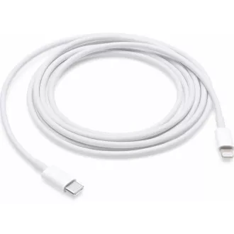 APPLE USB kabel s lightning konetorem - bílý (bulk balení) 2m