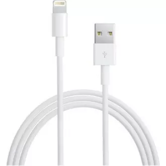APPLE USB kabel s lightning konetorem - bílý (bulk balení) 2m