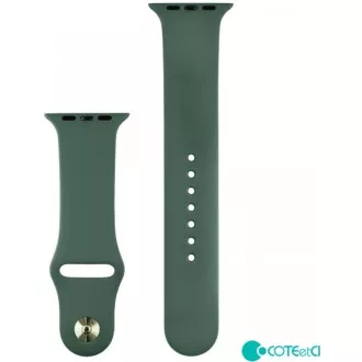 COTECi silikonový sportovní náramek pro Apple watch 38 / 40 mm tmavě zelený