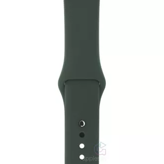 COTECi silikonový sportovní náramek pro Apple watch 38 / 40 mm tmavě zelený