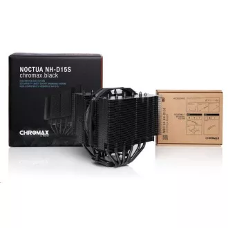 NOCTUA Chladič CPU NH-D15S CH-BK, 1x 140mm, LGA1851, AM5, černá