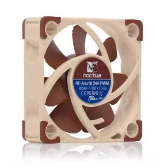 NOCTUA Ventilátor NF-A4x10 24V PWM, 40mm, hnědá