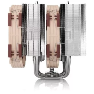 NOCTUA Chladič CPU NH-D15 G2, 2x 140mm, LGA1851, AM5, hnědá/stříbrná