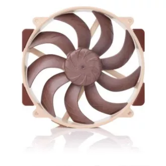 NOCTUA Ventilátor NF-A14x25r-G2-PWM-Sx2-PP, 2x 140mm, hnědá
