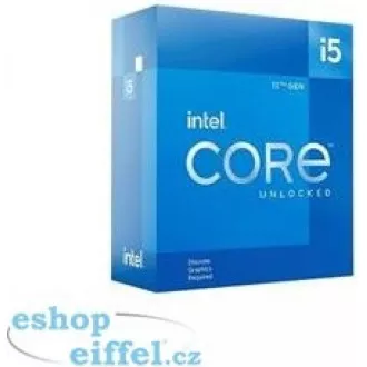 CPU INTEL Core i5-12600KF, 3.70GHz, 20MB L3 LGA1700, BOX (bez chladiče, bez VGA)