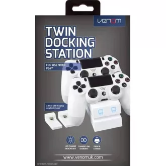 VENOM VS2732 Black PS4 Twin Docking Station VENOM VS2732 Black PS4 Twin Docking Station