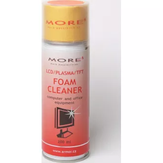 ARMOR Čistící pěna LCD/PLASMA/TFT 200 ml, + mikroaktivní utěrka