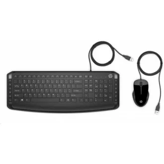HP Wired Keyboard & Mouse 200 CZ/SK - KLÁVESNICE a MYŠ