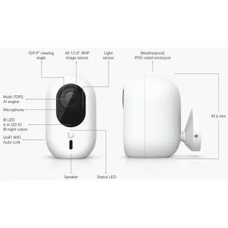 UBNT UVC-G6-INS - Camera G6 Instant bílá